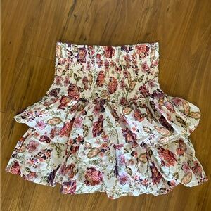 House of Harlow 1960 Floral Mini Skirt